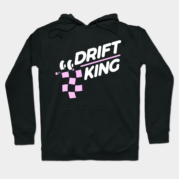 Speed Club Drift King Reverse Hoodie by SpeedClub